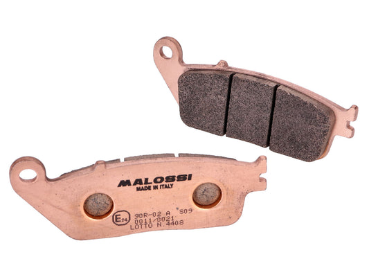 Plaquettes de frein Malossi MHR synthétique pour Honda Silverwing, Kymco Downtown, Yamaha X-Max