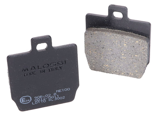 Plaquettes de frein Malossi organiques pour Yamaha Aerox, MBK Nitro