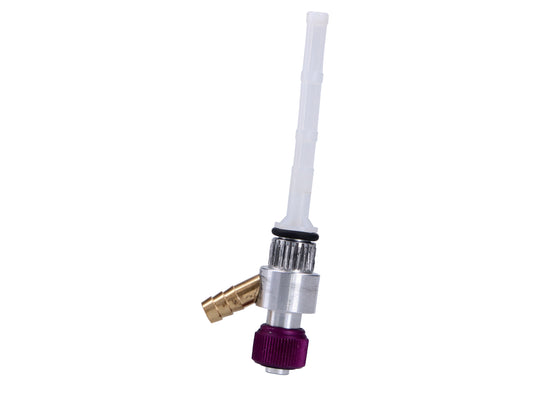 Robinet dÂ´essence Malossi manuel 15mm pour Piaggio, Yamaha, Gilera, Apirilia