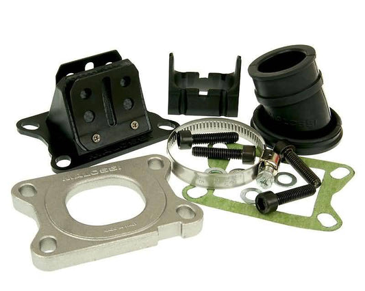 Kit admission Malossi MHR X360 FKM 21mm pour Minarelli AM, Derbi EBE, EBS, D50B0, Générique, CPI