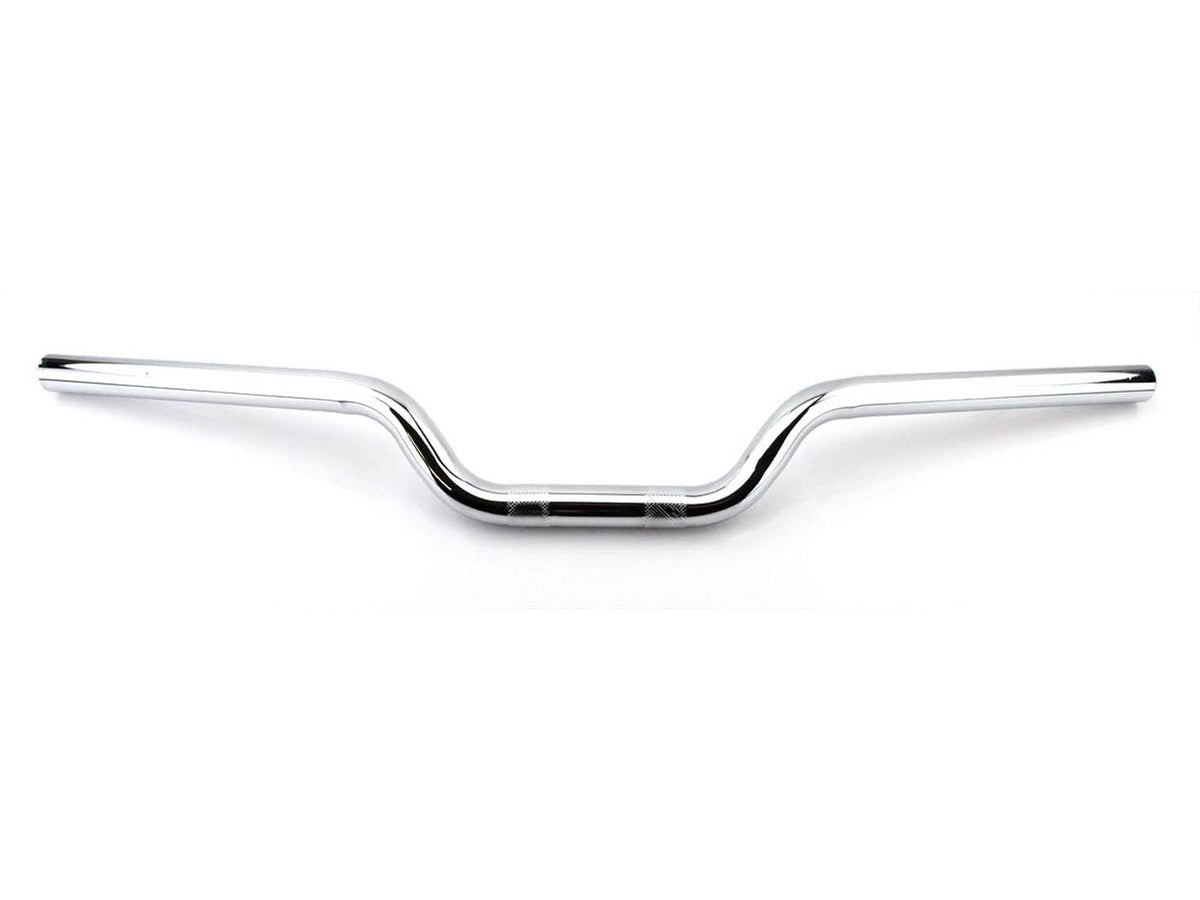 Guidon chromé 22mm 630mm 70mm pour Zündapp GTS 50, KS 80, CS, Kreidler, Hercules, Puch, Simson