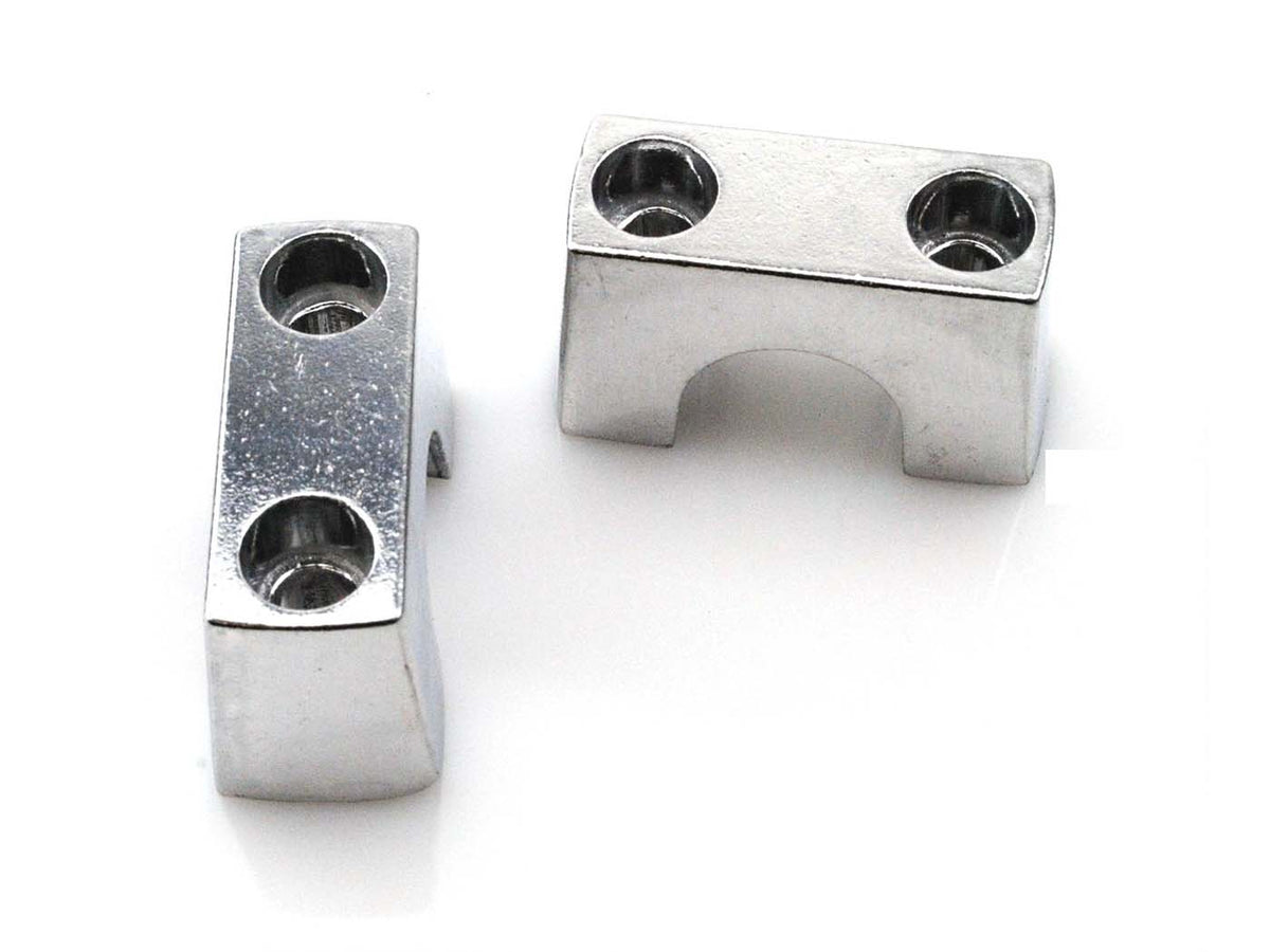 Pinces de guidon en métal 22mm 30mm distance entre les trous pour Puch Maxi