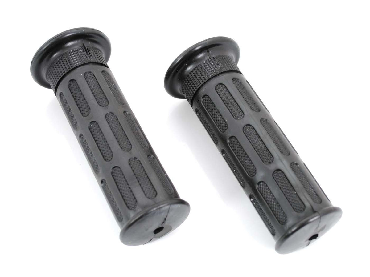 Caoutchouc de poignée noir 22/24mm 110mm pour Zündapp GTS, KS, C 50 Sport, Kreidler, Hercules, Puch, KTM, DKW, Rixe, Simson Mofa, Mokick