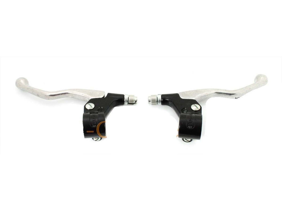 Kit dÂ´armatures levier dÂ´embrayage levier de frein en aluminium 140mm pour Zündapp, Kreidler, Hercules, Puch, Miele, DKW, NSU, KTM
