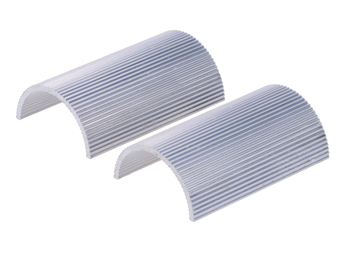 Pince de guidon en aluminium 22mm 2mm