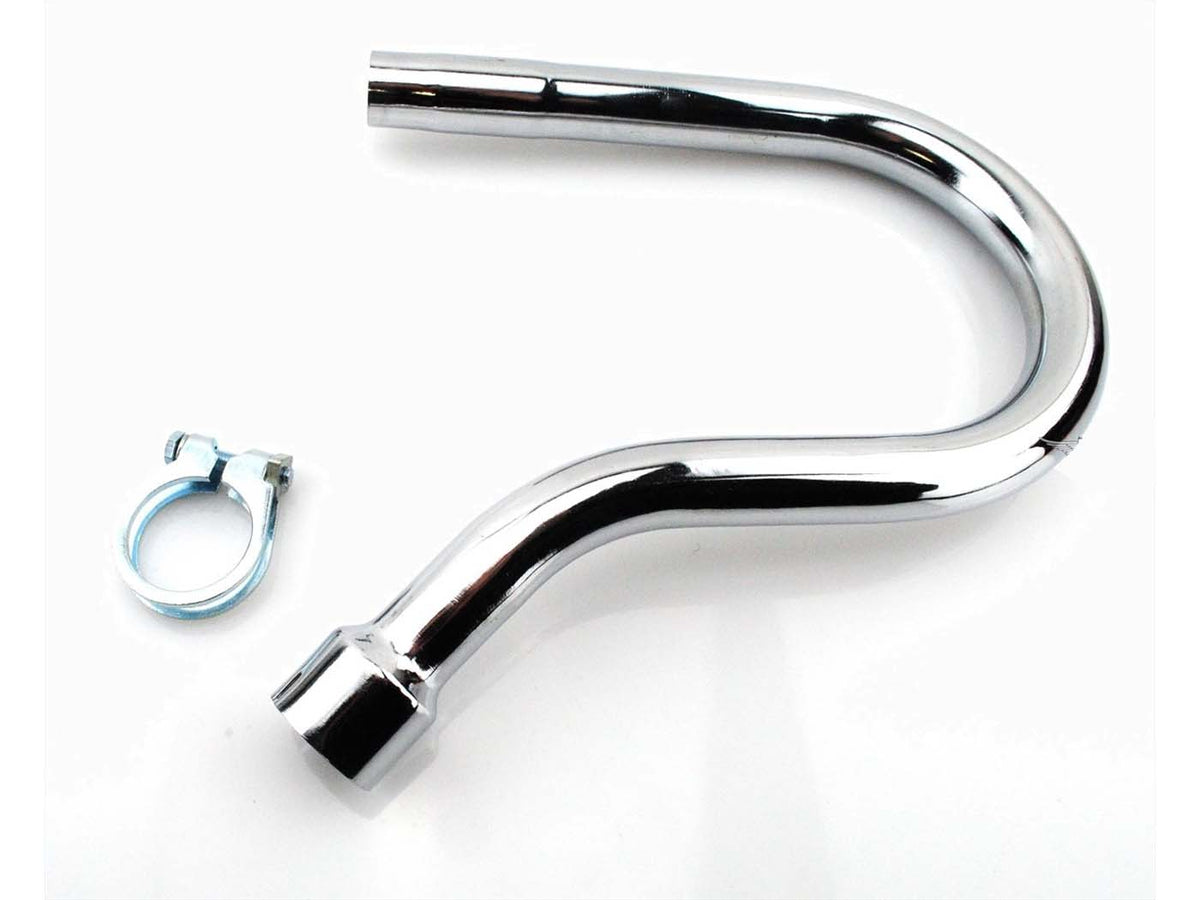 Collecteur dÂ´échappement chromé 32mm raccord de cylindre 25,60mm raccord dÂ´échappement pour Zündapp, R 50