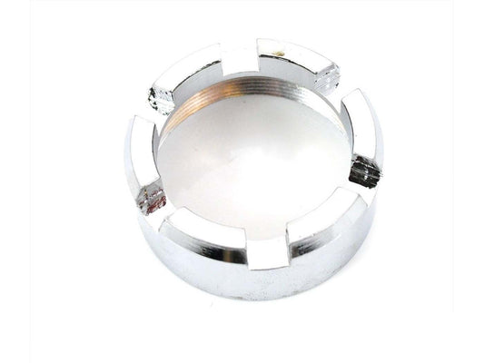 Ecrou de coude M42 35mm chrome pour Yamaha FS1 RD50M YB-1
