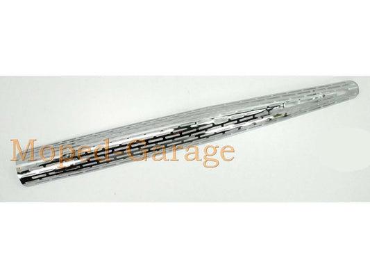 Pare-chaleur chromé 740mm 70mm de diamètre pour Hercules K 50 RE RX, Kreidler Florett, Zündapp GTS KS C, Puch, KTM, Miele, Simson, DKW