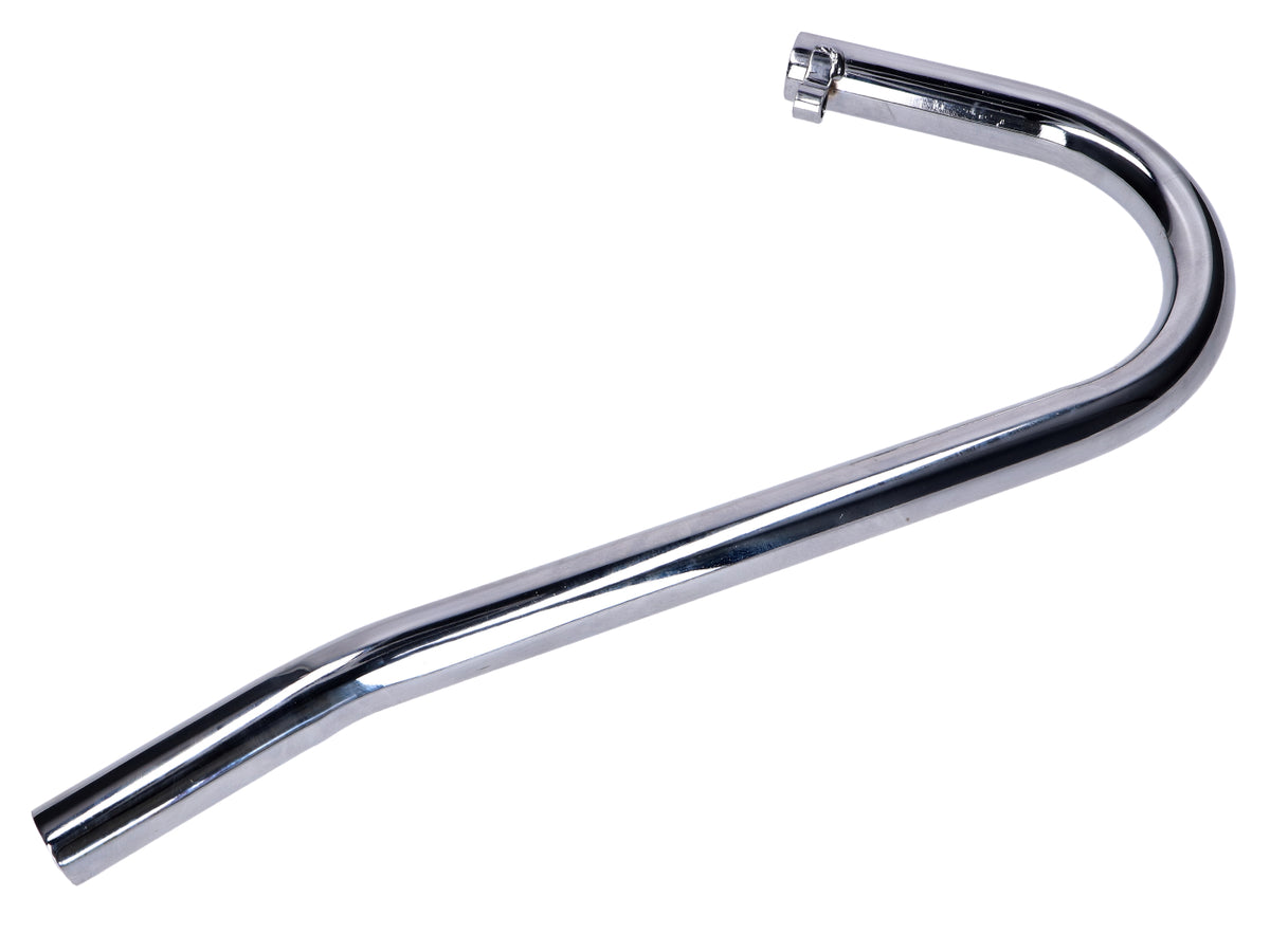Collecteur dÂ´échappement chromé 26mm 440mm pour DKW Super Hummel, Luxus, Victoria