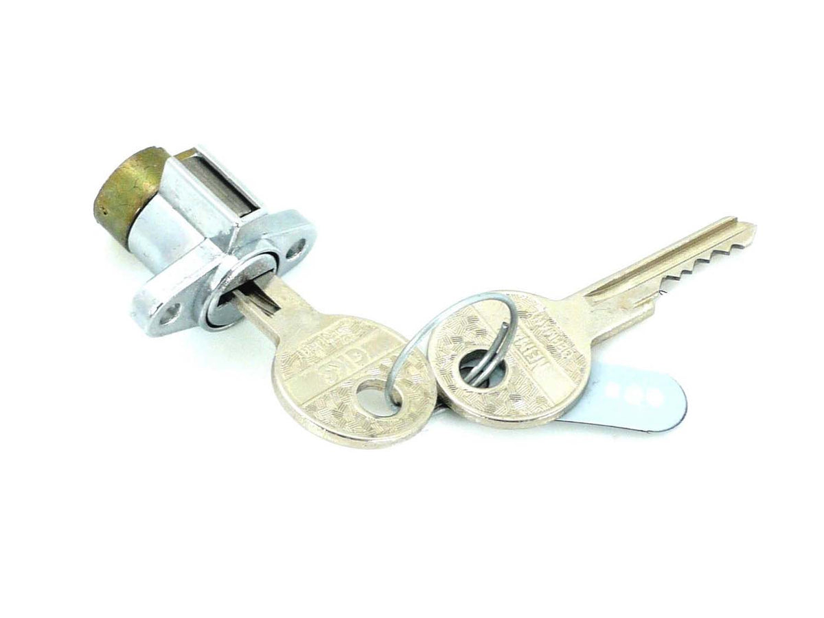 Serrure Boîte à outils en métal pour Victoria Avanti 106, 128, 158, Vicky Luxus, NSU Max, Lux, Zweirad Union DKW Typ 139, 159 Hummel, Moto Guzzi, Kreidler Florett RS, RM, TM, RMC, RM LF, LH Réservoir à ?ufs, Flory, Hercules G 3 Supra 4