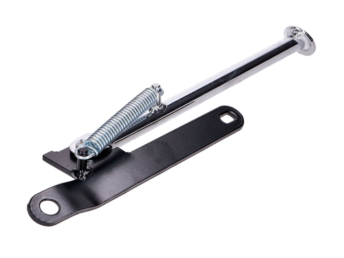 Béquille latérale acier 340mm chrome noir pour Zündapp, C 50 Sport, GTS, KS, CS, CX