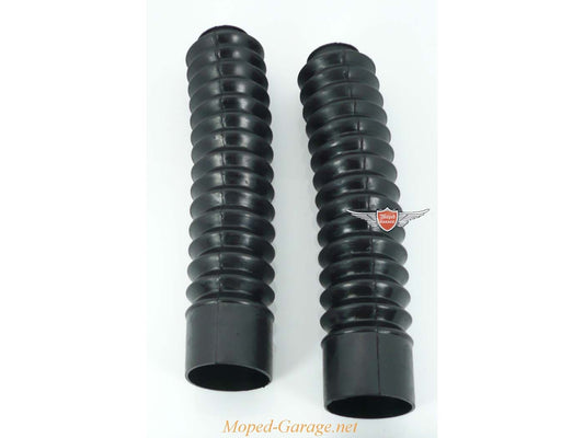 Soufflet de fourche caoutchouc 52/34mm 250mm noir pour Yamaha, DT 50