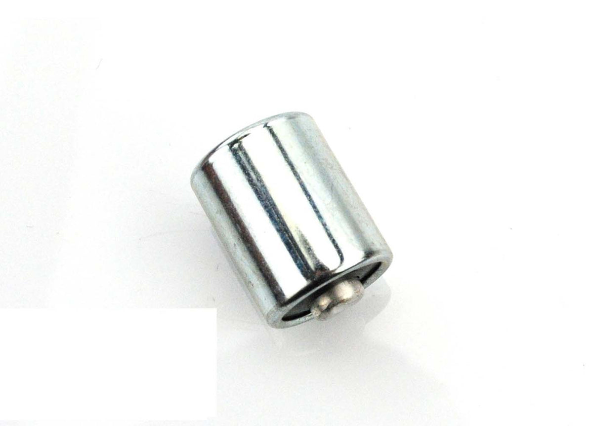 Condensateur Goebel 18mm x 23mm contact à souder pour Zündapp Automatic Mofa, ZA, ZB, ZD, TS, ZR, CS, CX, Hai, GTS, C, Bergsteiger, Hercules MX, Prima, M, MK, K, Kreidler Florett, Flory, MF, MP, Puch Monza, Maxi, X, MS, VS, DS, VZ