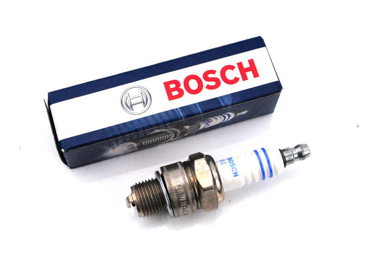 Bougie Bosch W145T1 W8AC pour Automatic Mofa, ZA, ZB, ZD 10, 20, 25, 50 TS, ZR Bergsteiger M 25 Typ 434, Hercules MX 1, Prima, M, Kreidler Florett, Flory MF, Puch Moped