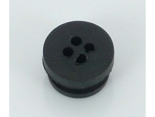 Caoutchouc 4 trous 9mm noir pour Hercules, Miele, DKW, Rixe, KTM Cyclomoteur