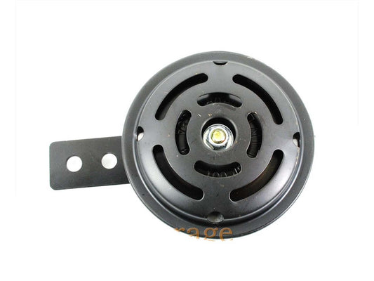 Klaxon 6V 9W 70mm noir pour Kreidler Florett, Zündapp, Hercules, Puch, Simson, DKW, KTM, Mofa, Moped, Mokick