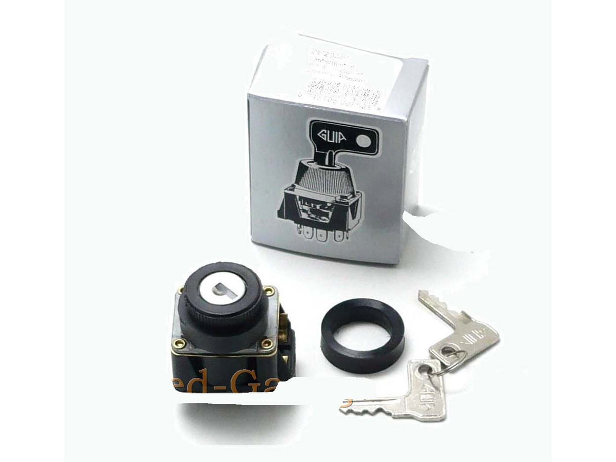 Serrure dÂ´allumage 20mm avec 2 clés et accessoires pour Zündapp, Kreidler, Hercules, Puch, Mofa, Moped, Mokick