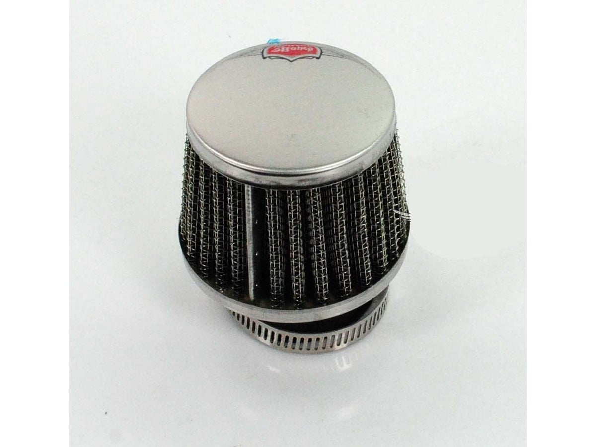 Filtre à air pour Bing argent 60mm 67mm pour Puch Maxi, Zündapp ZD GTS, Hercules, KTM, Kreidler