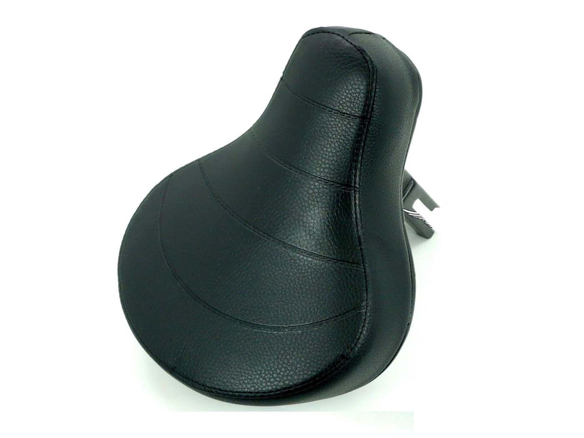Selle avec tige de selle logement rectangulaire 54x33mm noir pour Piaggio Vespa Ciao, Citta, Gilera Mofa, Solo 710, 711, 712, 713, 715, Mars Batavus