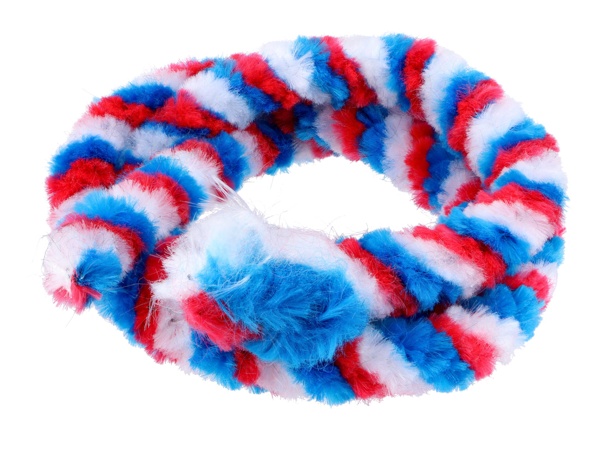 Anneaux de nettoyage de moyeu 66cm rouge-blanc-bleu Retro culte pour mobylette, cyclomoteur, mokick