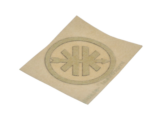 Autocollant de garde-boue logo Kreider pour Kreidler Florett Mustang, RS, Cross