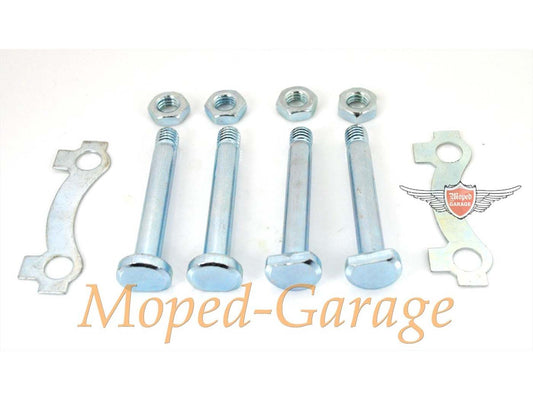 Jeu de supports de vis Tôles de sécurité Écrous M8 x 56mm pour Yamaha RD FS 1, DT 50
