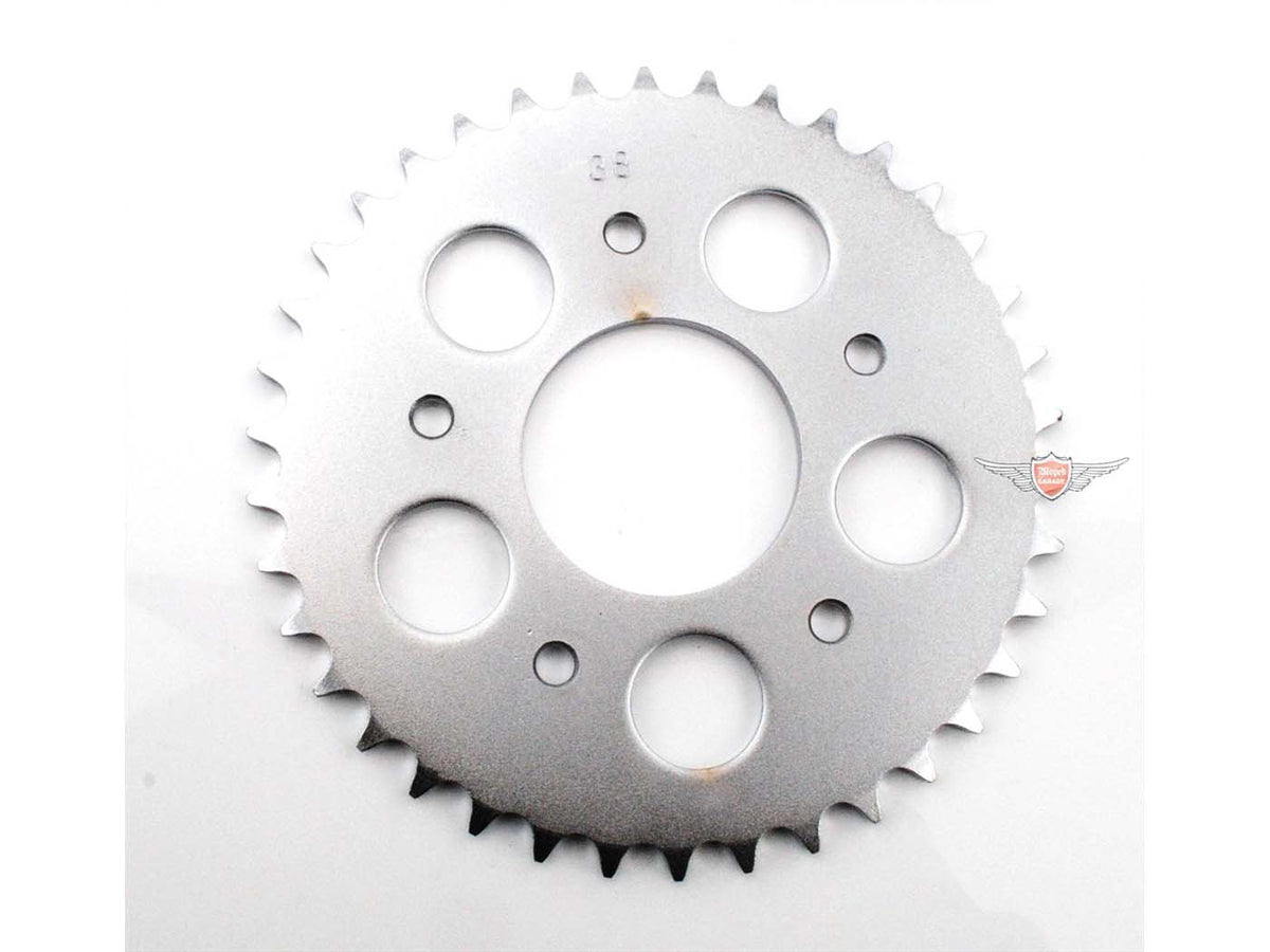 Pignon renforcé 38 dents 415 pour Kreidler, Flory, Florett, LF, LH, RMC, RM