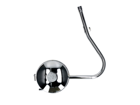 Pot dÂ´échappement chromé pour Velo Solex 3800, 1400, 1700, 2200, 3300, 4600, S4800