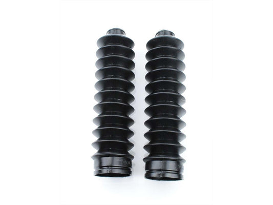 Jeu de soufflets de fourche Polisport noir 28x46mm 215mm pour Yamaha