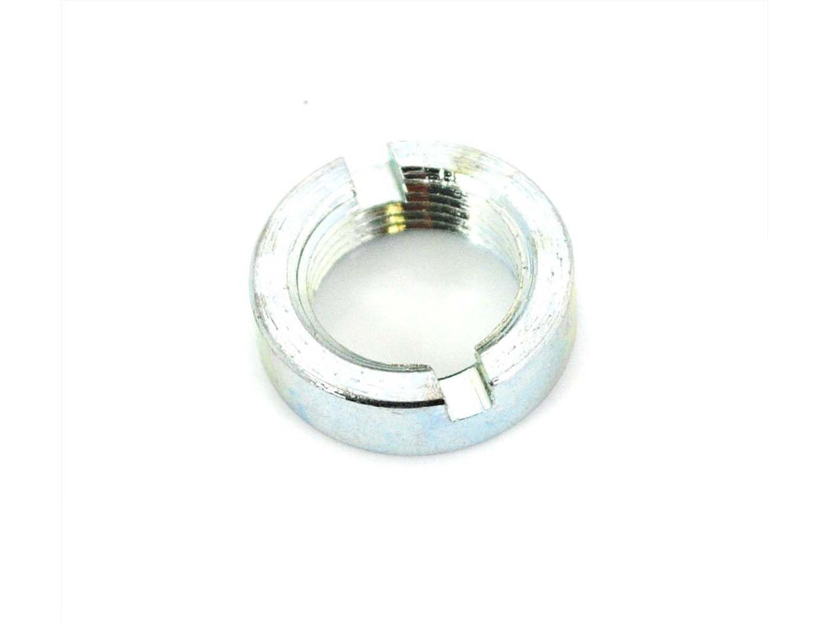 Écrou fendu acier argent pour Puch, MV, DS, MS, VS