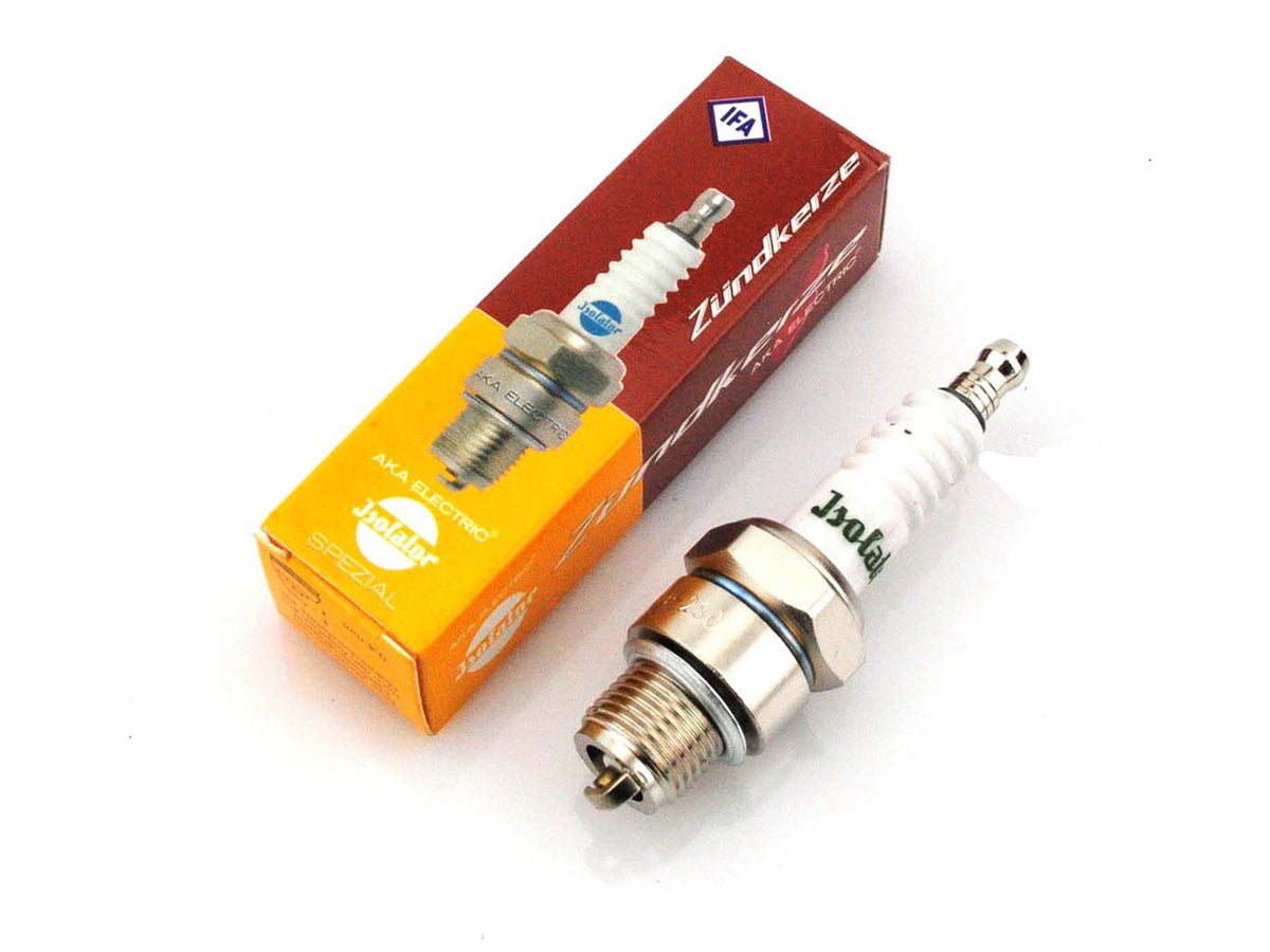 Bougie Isolator 14-240 0,4mm pour Simson S50, S51, S70, S53, SR50, SR80, KR51/1, KR51/2, SR4-1, SR4-2, SR4-3, SR4-4, SR1, SR2, SR2E, Kr 50, MZ ES125, ES125/1, ES150, ES150/1, ES175, ES175/1, ES175/2, ES250, ES250/1, ES250/2, ES300, ETS125, ETS150, ETS250,