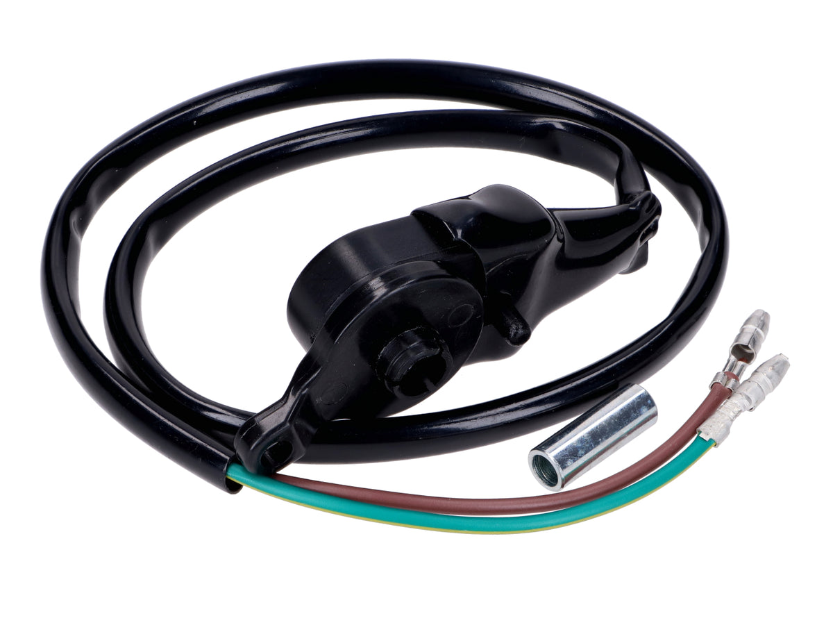 Interrupteur de feu stop avant noir pour Yamaha FS1, RD, DT 50 M, MX