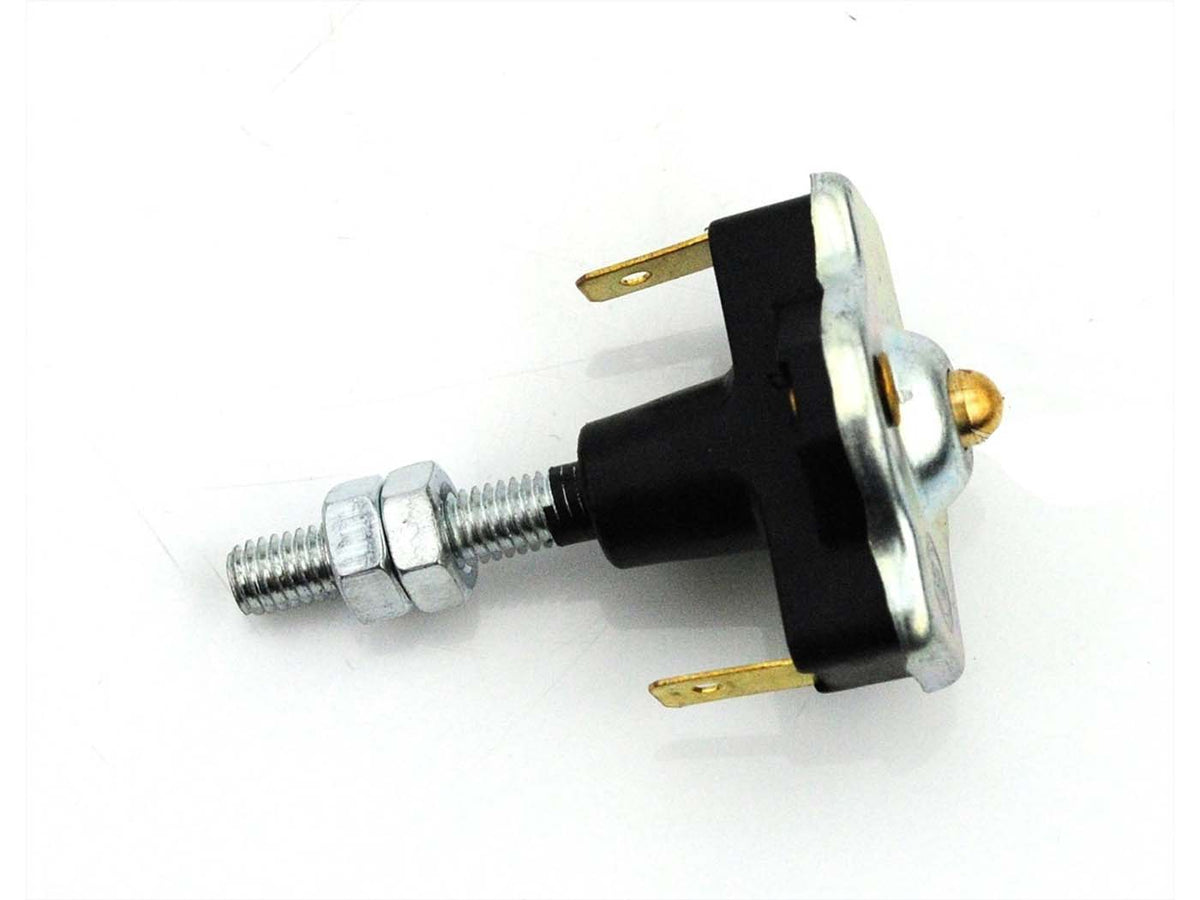 Interrupteur de feu stop arrière noir métal-plastique pour Zündapp ZE 40, ZD 20, 25 TS, 50 CS 50, Hai R scooter, RS Super, C Sport, GTS KS Cross, Super Water-cooled, 80, K Kreidler Florett, Flory, Hercules MK, K, KX, Prima, Ultra
