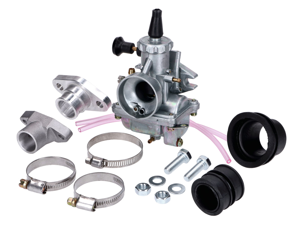 Kit carburateur 20mm tubulure dÂ´aspiration caoutchouc de raccordement pour Zündapp C50, GTS50, KS50 517