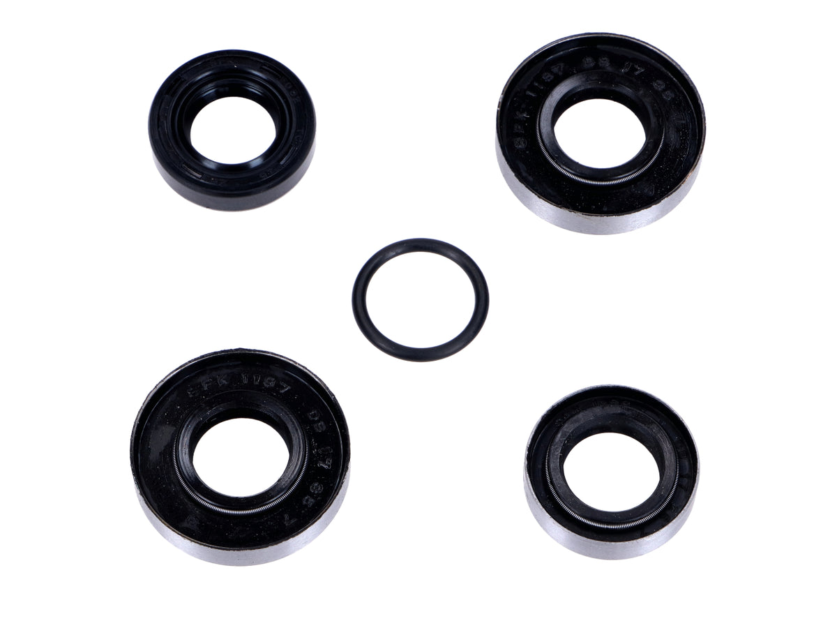 Jeu de 5 joints dÂ´arbre noirs pour Puch MV, MS, Monza