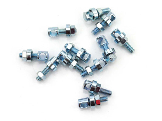 Supports de garde-boue 5mm M5 x 15mm, paquet de 12 pour vélomoteur, cyclomoteur, mobylette, vélo