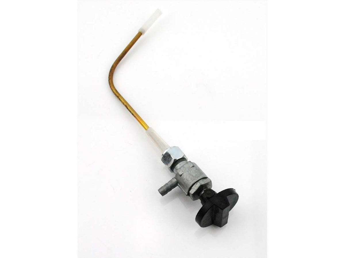 Robinet dÂ´essence métal noir pour Piaggio Citta, Ciao L, SC, P, PX, Puch 1L, Zündapp Automatic Mofa Moped type 442, 444
