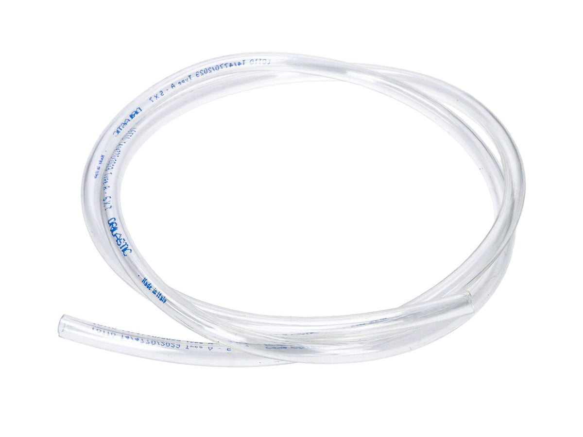 Tuyau dÂ´essence Drilastic transparent 1 mètre 5x7mm pour cyclomoteur Mokick Mofa Scooter