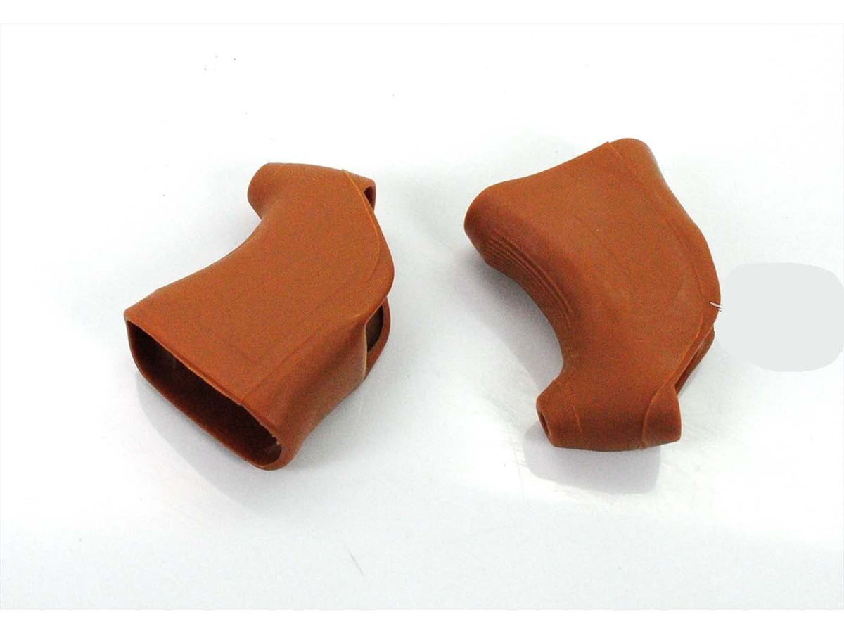 Jeu de leviers en caoutchouc marron pour Peugeot 103, Mobylette