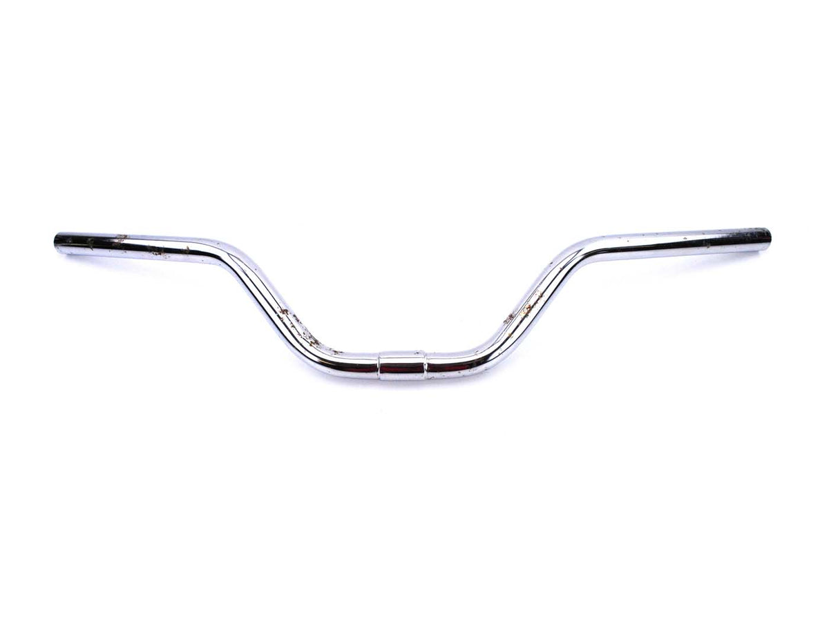 Guidon chromé Large 650mm Haut 110mm Coude 70mm Diamètre Fixation 25mm Largeur 35mm pour Hercules L 50, MF 1 2 3, CB City Bike, Zündapp Automatic Mofa Typ 442, Kreidler MP, Puch Maxi S N, Rixe DKW