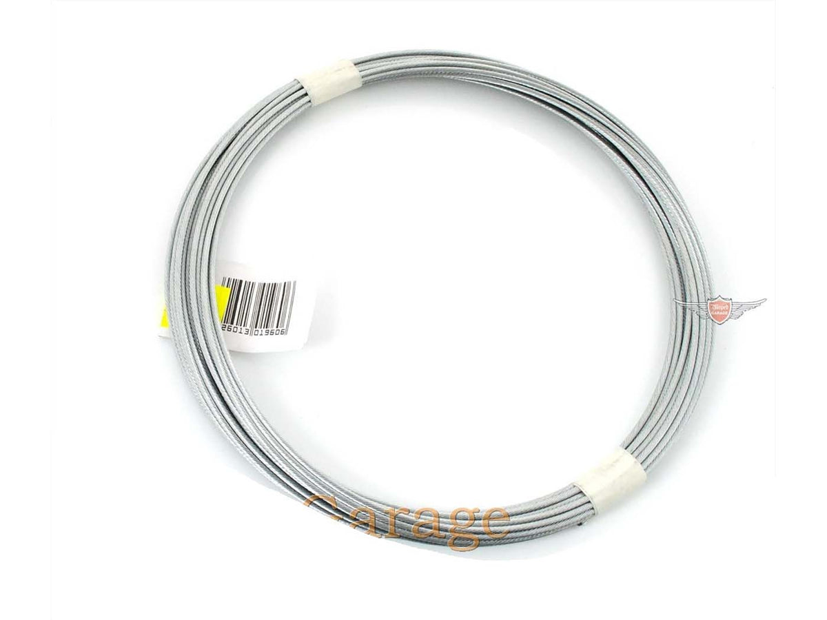 Câble de traction intérieur 10 mètres 1,5mm pour vélomoteur, cyclomoteur, mobylette