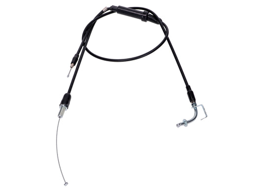 Câble de gaz noir pour Yamaha RD 50 M, DX