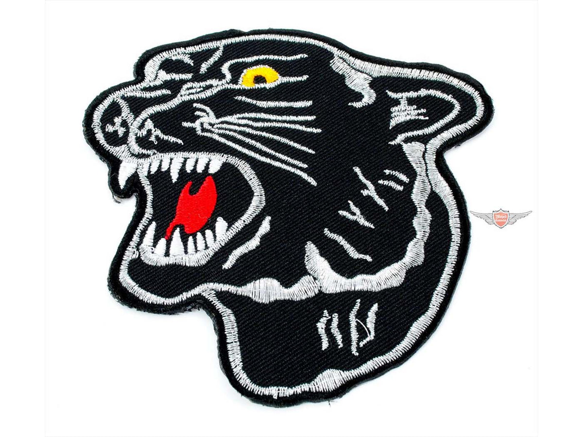 Patch Panther en polyester 105mm