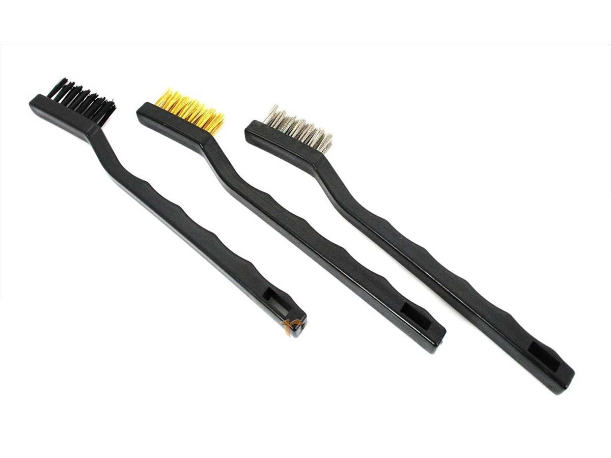 Jeu de brosses métalliques