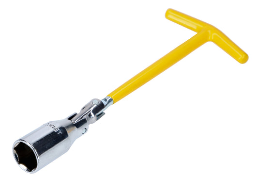 Clé à bougie 21mm cardan 230mm jaune