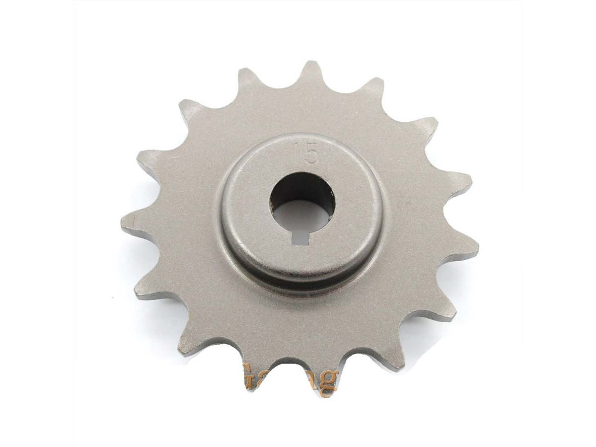 Pignon renforcé 15 dents arbre 13 pour Sachs, Hercules, Miele, KTM, Göricke, Gritzner, DKW