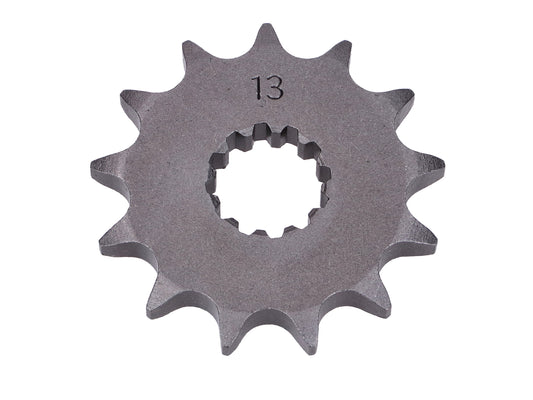 Pignon IGM 13 dents type chaîne 428 pour Minarelli AM6, Aprilia RS, RX, MX SM 50, Beta RK6 E, CPI, Generic, Malaguti, Yamaha