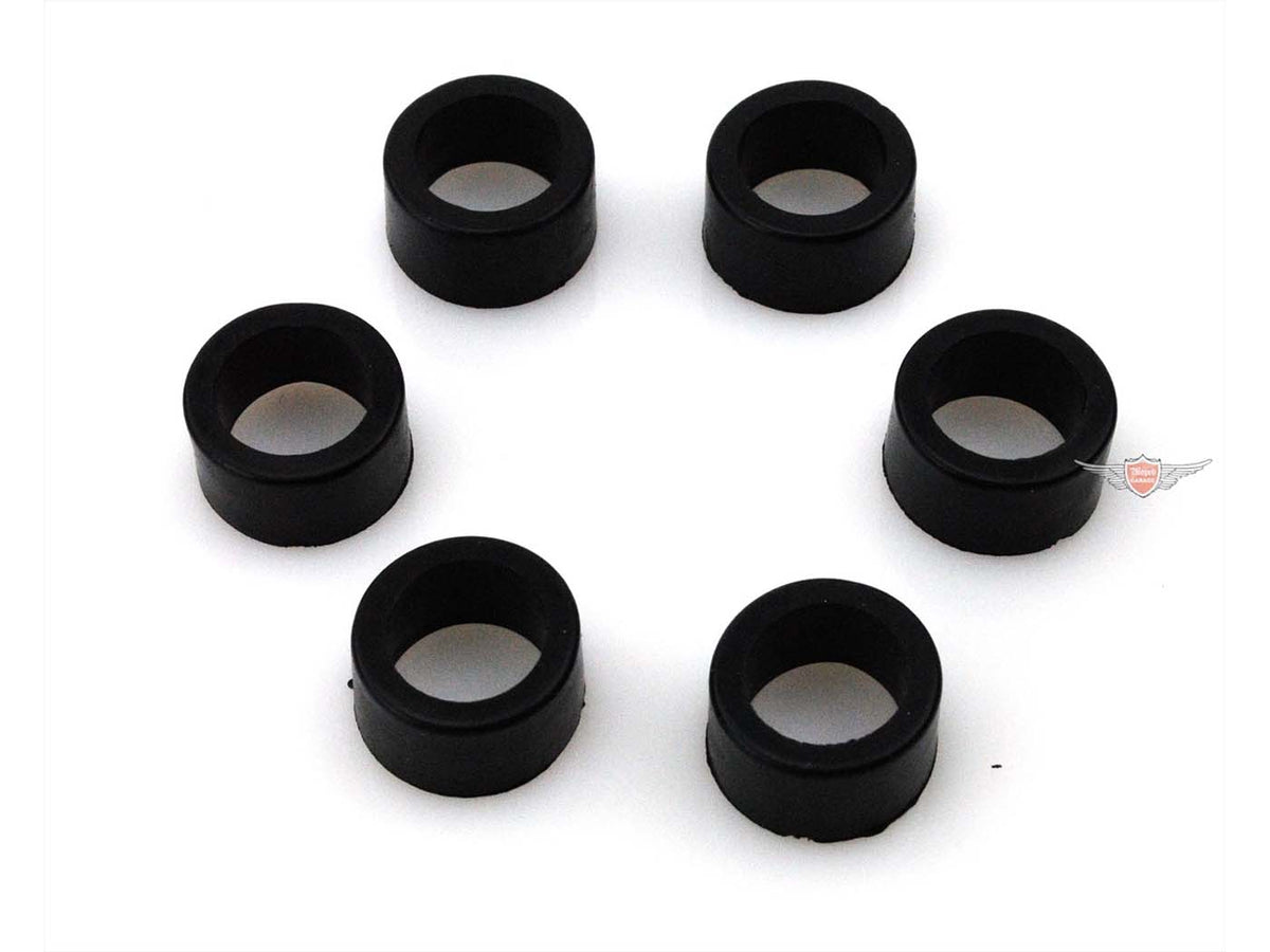 Jeu de bagues en caoutchouc 20mm x 16mm 11mm noir pour DKW Victoria Hummel Super, Vicky Standard, Express Super types 102, 116, 117, 126, 156