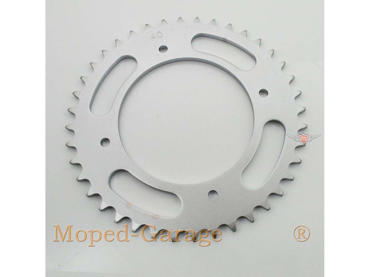 Pignon de chaîne acier argent pour Zündapp, type 442 Automatic