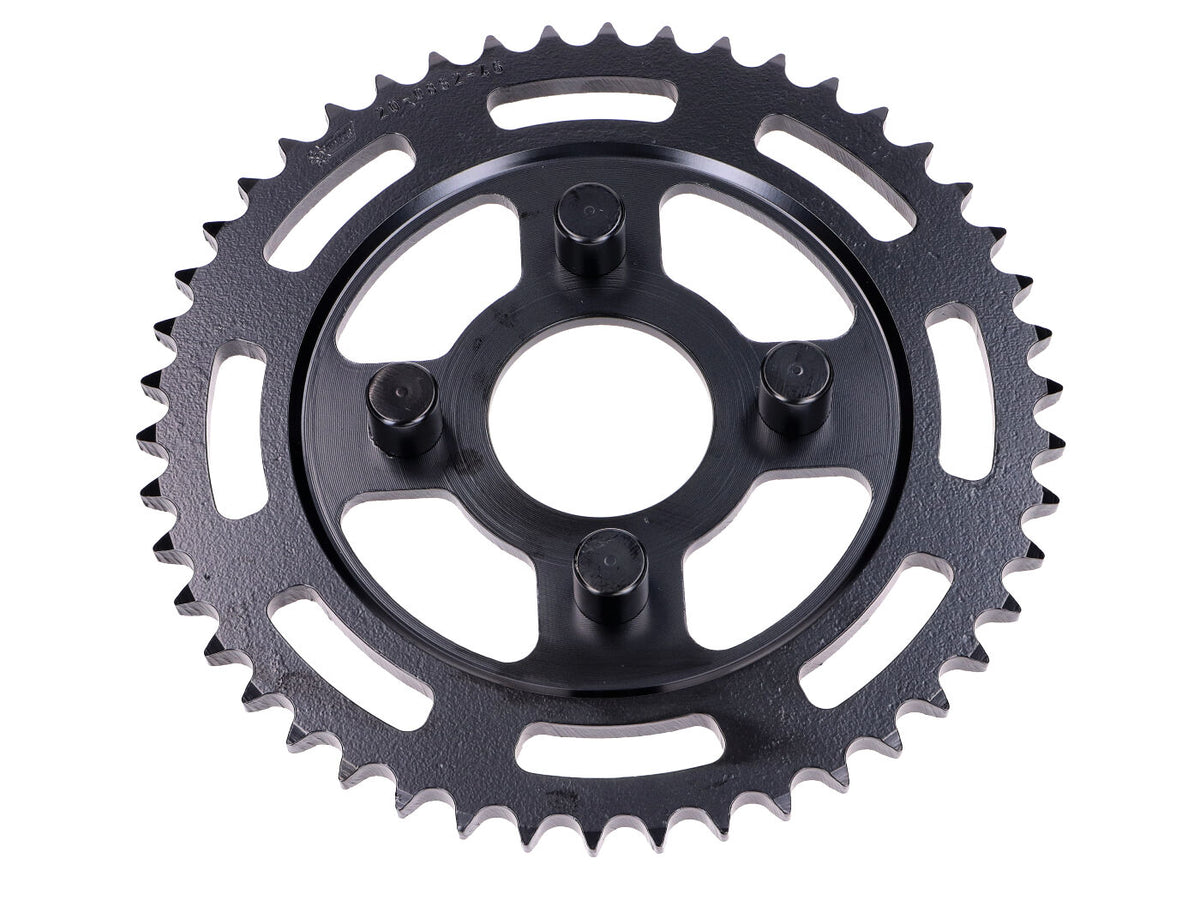 Couronne Esjot 46 dents 428 chaîne acier 46mm pour Zündapp SX 80 Enduro